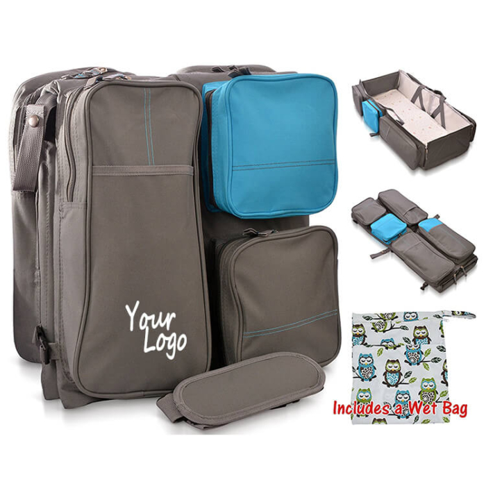 Station Weekender Travel Cot Bag Set