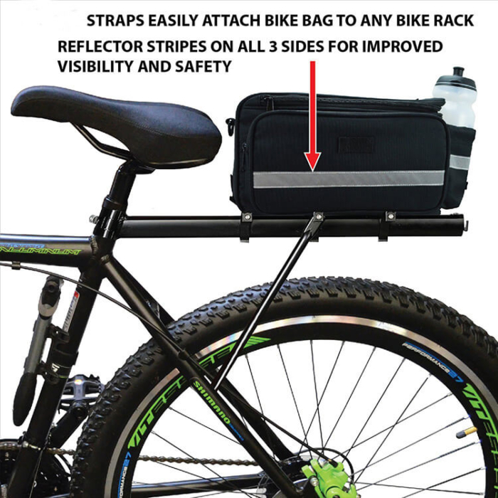 Cycling bicycle outdoor back seat pack - Image 7