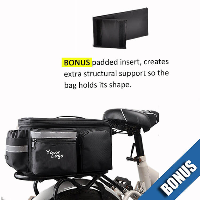 Cycling bicycle outdoor back seat pack - Image 5