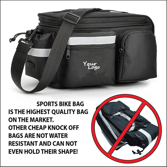 Cycling bicycle outdoor back seat pack - Image 4