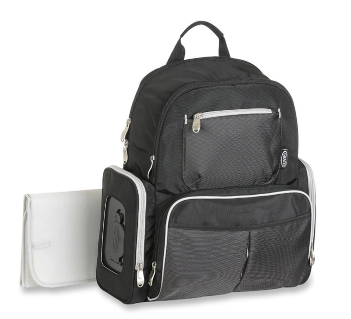 Grey Nappy Baby Bag - Image 11