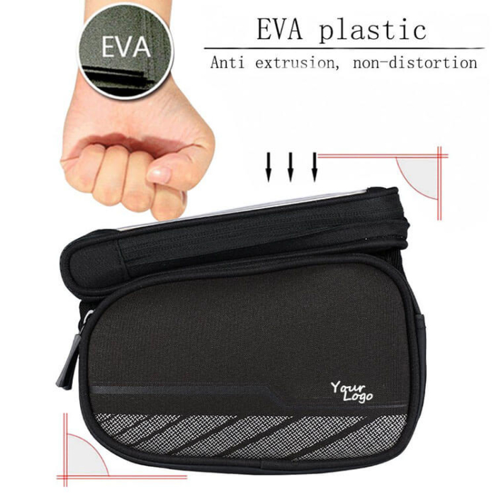 Durable 3 In 1 Black Phone Bicycle Bags - Image 7