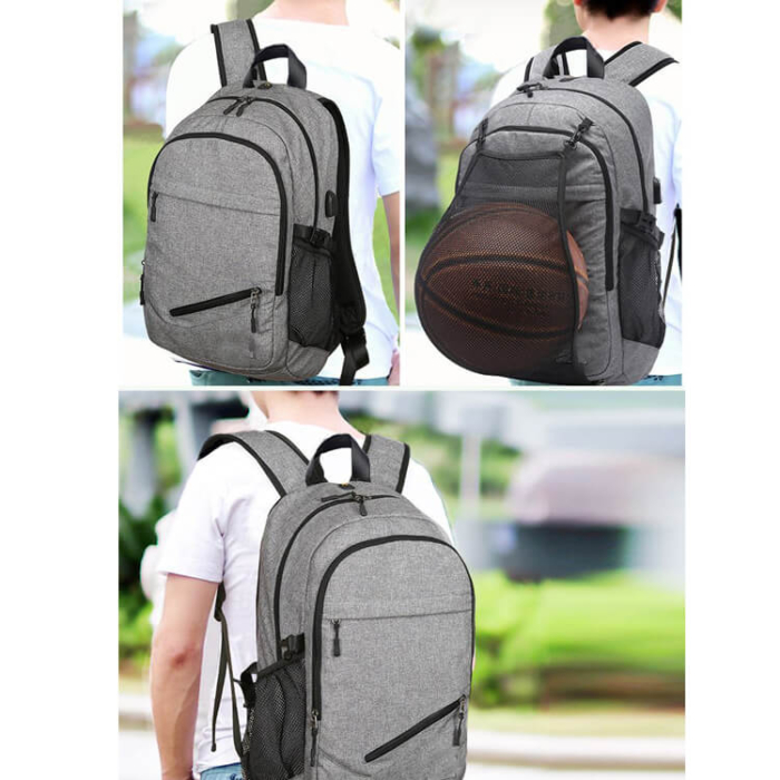 SW-BAP004 Basketball Laptop Backpack - Image 2