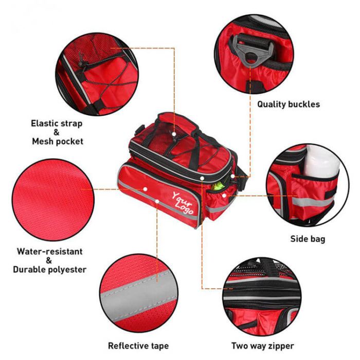 Waterproof Riding Bike Handlebar Pannier Bag - Image 6