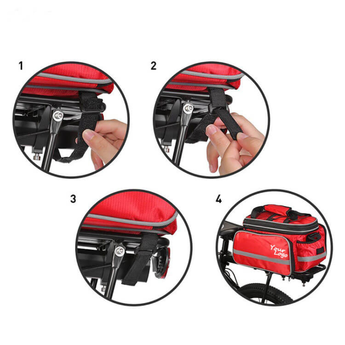 Waterproof Riding Bike Handlebar Pannier Bag - Image 4