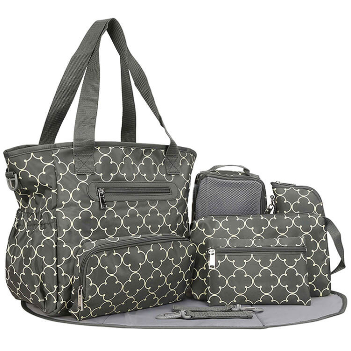 Wholesale Grey Diaper Baby Bag
