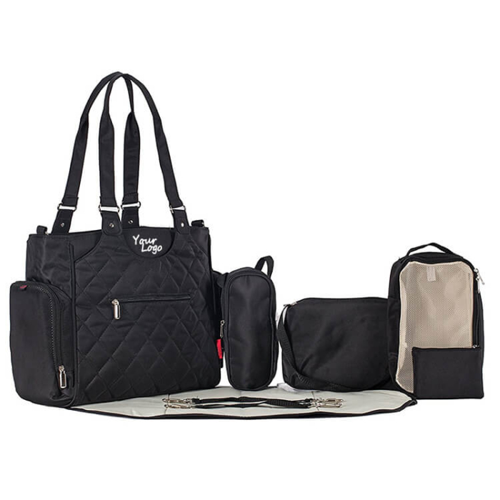 9 Piece Diaper Bag Set