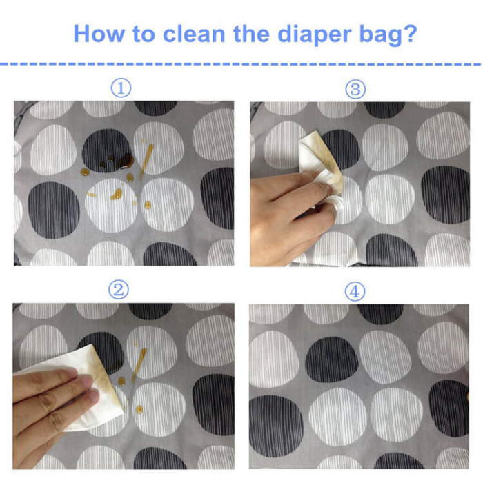 SW-BDB008 Fashion Diaper Bag - Image 5