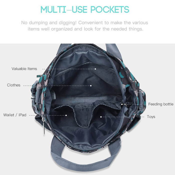 Functional Baby Stroller Diaper Bag - Image 3