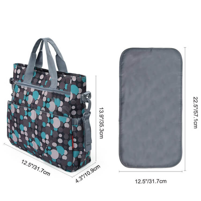 Functional Baby Stroller Diaper Bag - Image 9