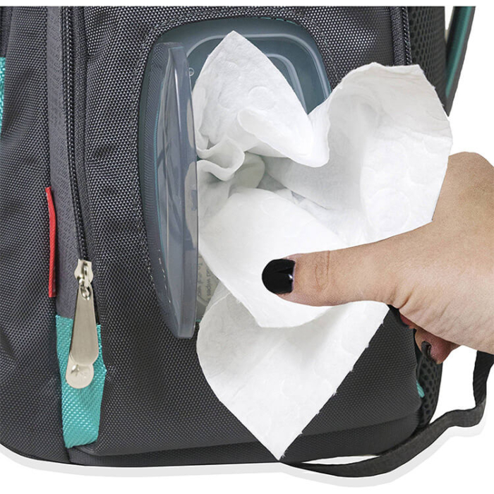 Mom Backpack With European Baby Changing Pad - Image 4