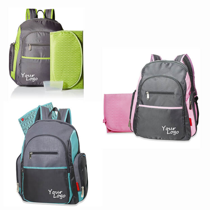 Mom Backpack With European Baby Changing Pad - Image 6