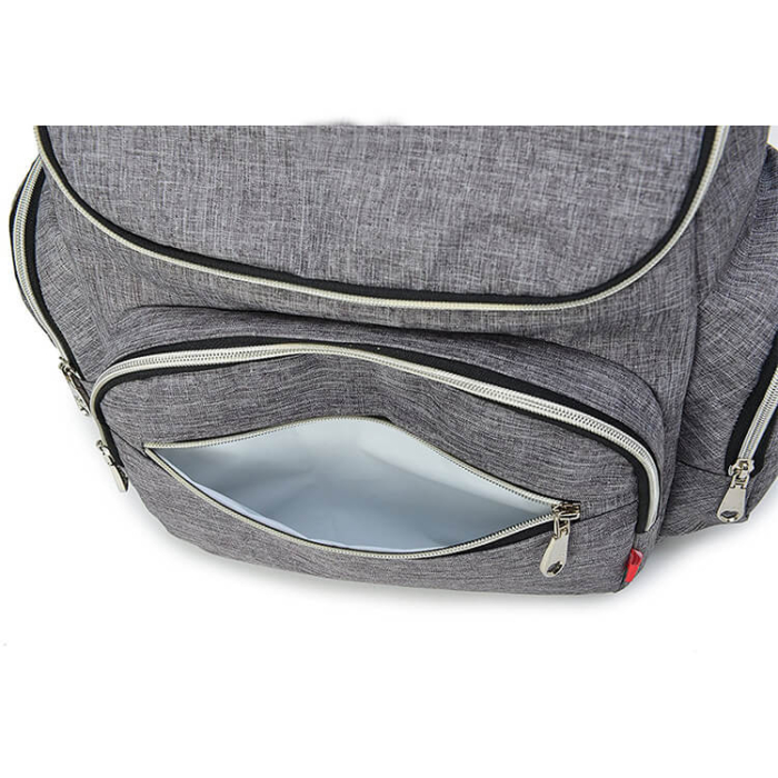 Grey Nappy Baby Bag - Image 8