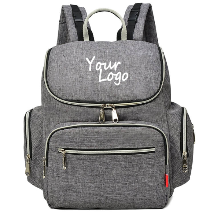 Grey Nappy Baby Bag - Image 6