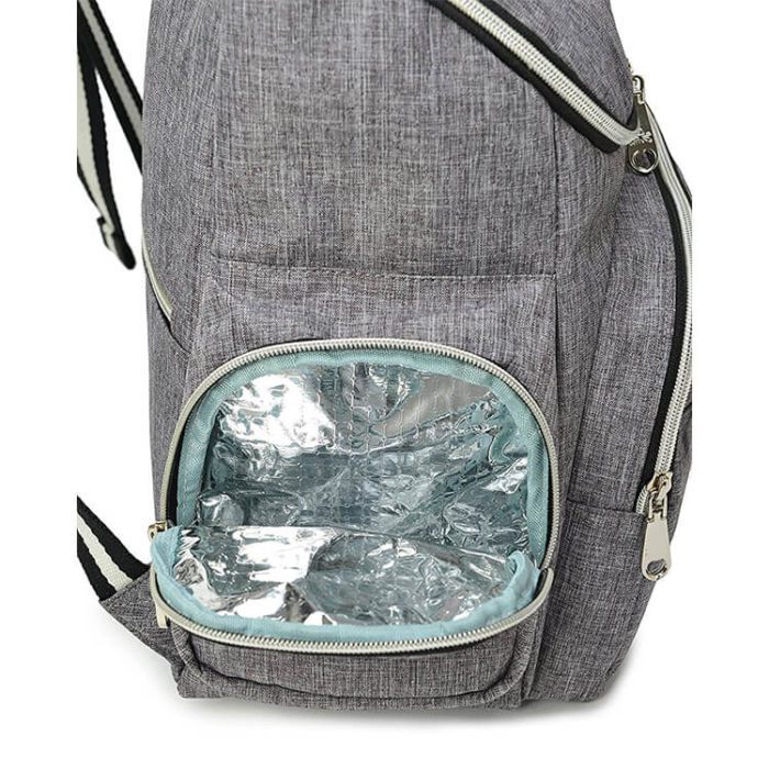 Grey Nappy Baby Bag - Image 4