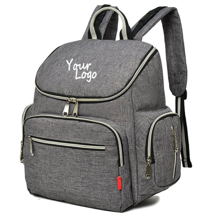 Grey Nappy Baby Bag - Image 10