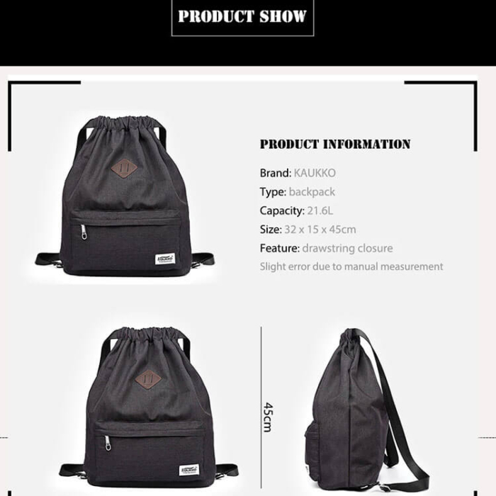 SW-DB003 Drawstring Bag - Image 7