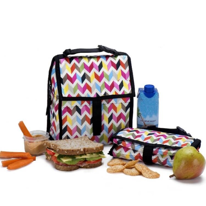 Freezable Lunch Bag with Zip Closure