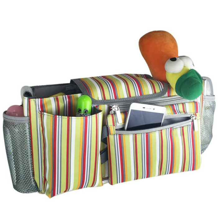 Striped Diaper Bag