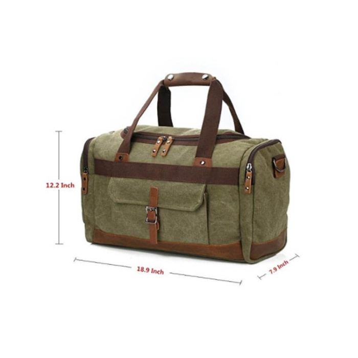 SW-DFB004 canvas duffle bag - Image 4