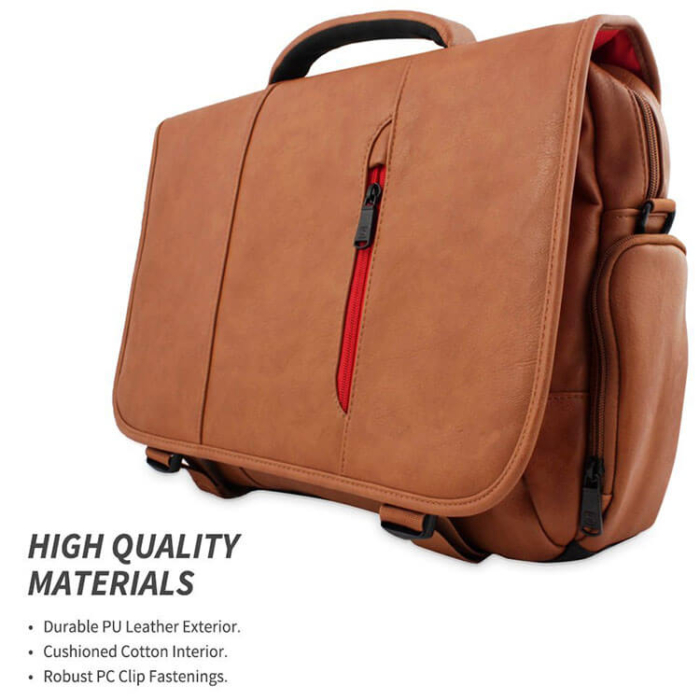 Brown Leather Shoulder Bag - Image 4