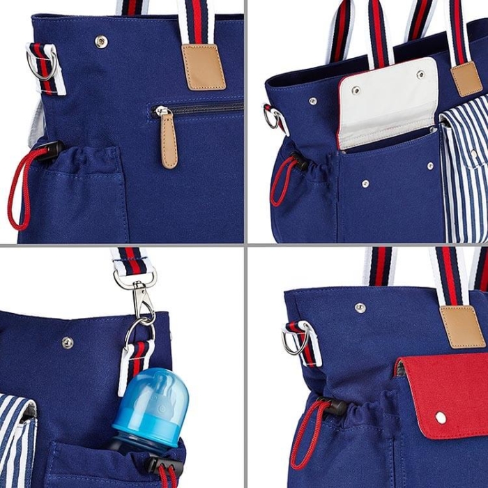 SW-MEDB005 Fashion Baby Diaper Bag - Image 7