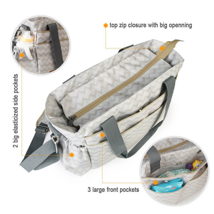 Mum Baby Bag With Changing Mat - Image 5