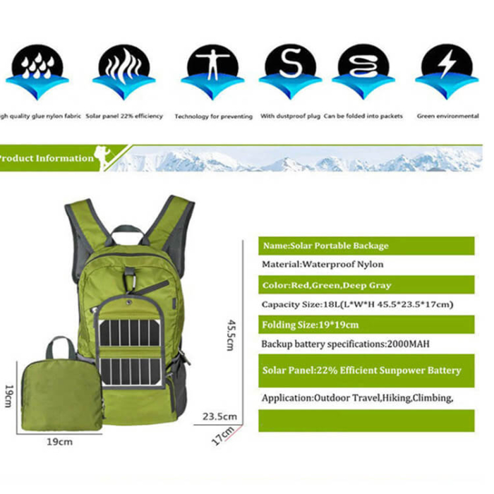Solar Backpack - Image 2