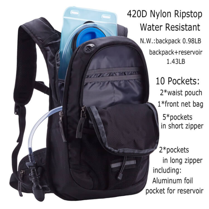 Hiking hydration backpack - Image 5