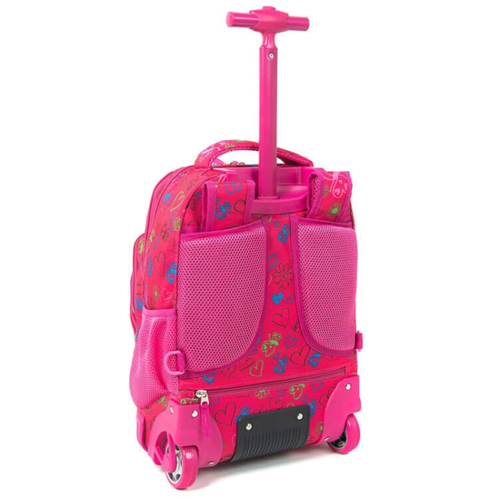 Girls School Trolley Backpack - Image 2