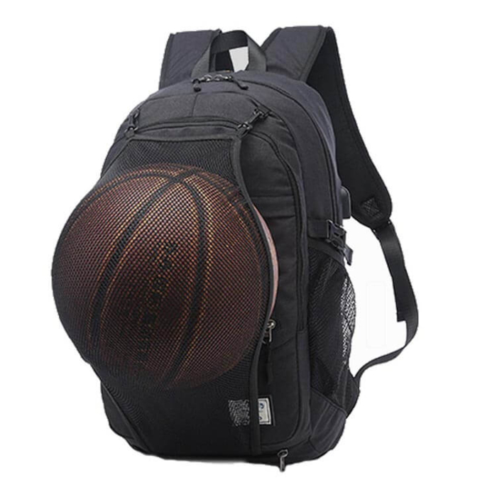 Excellent laptop backpack with basketball function